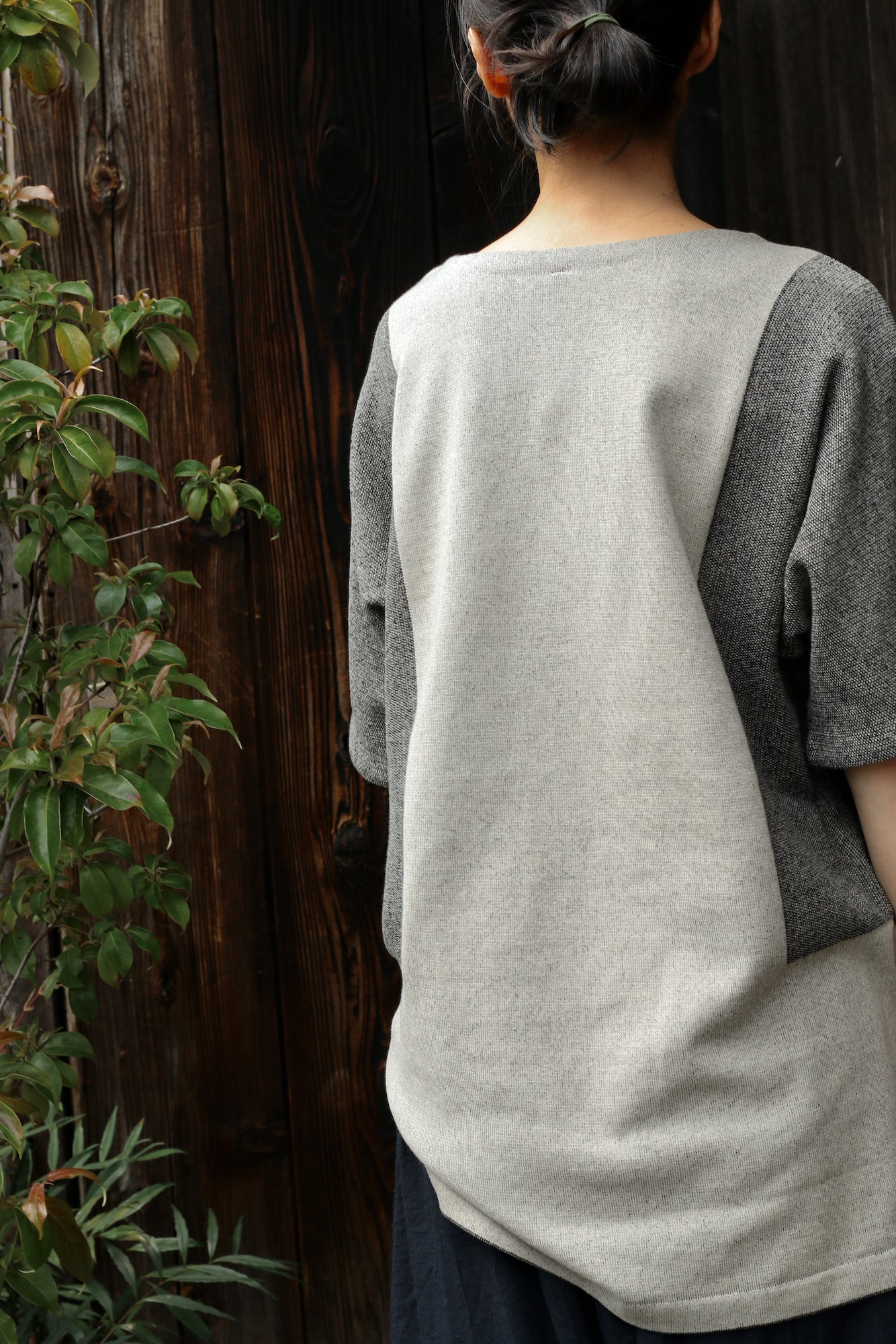 肩幅54cmヤントル ニットカットソー - Tシャツ/カットソー(七分/長袖)